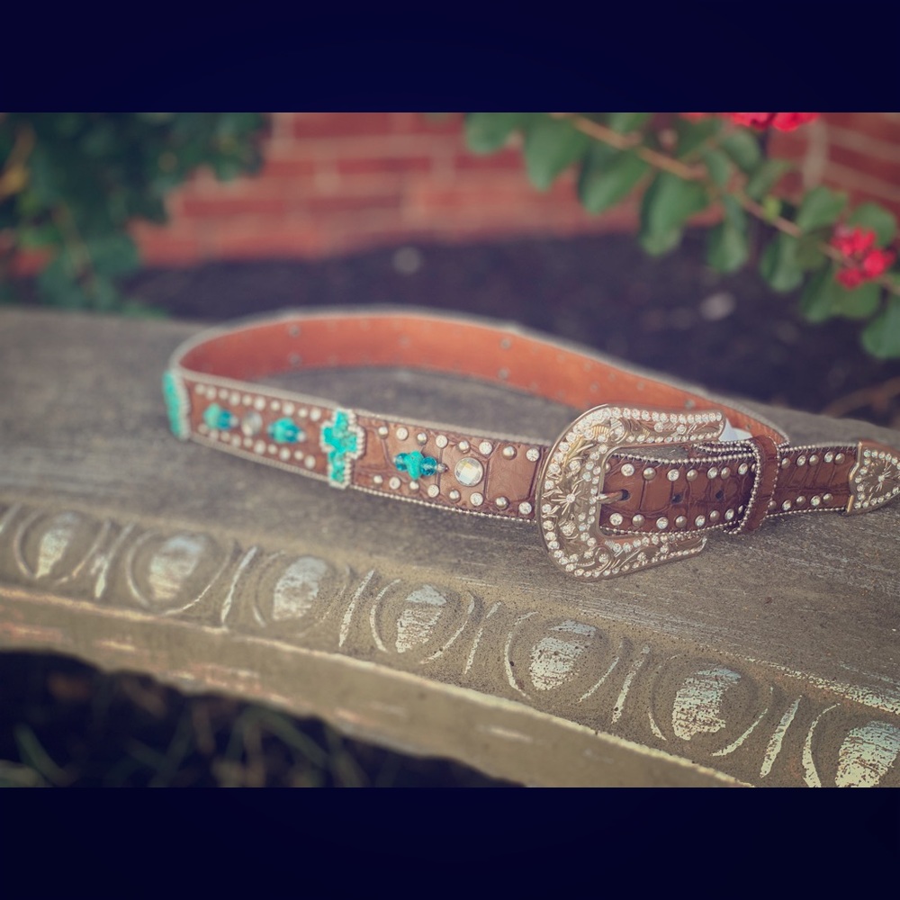 Rhinestone belt